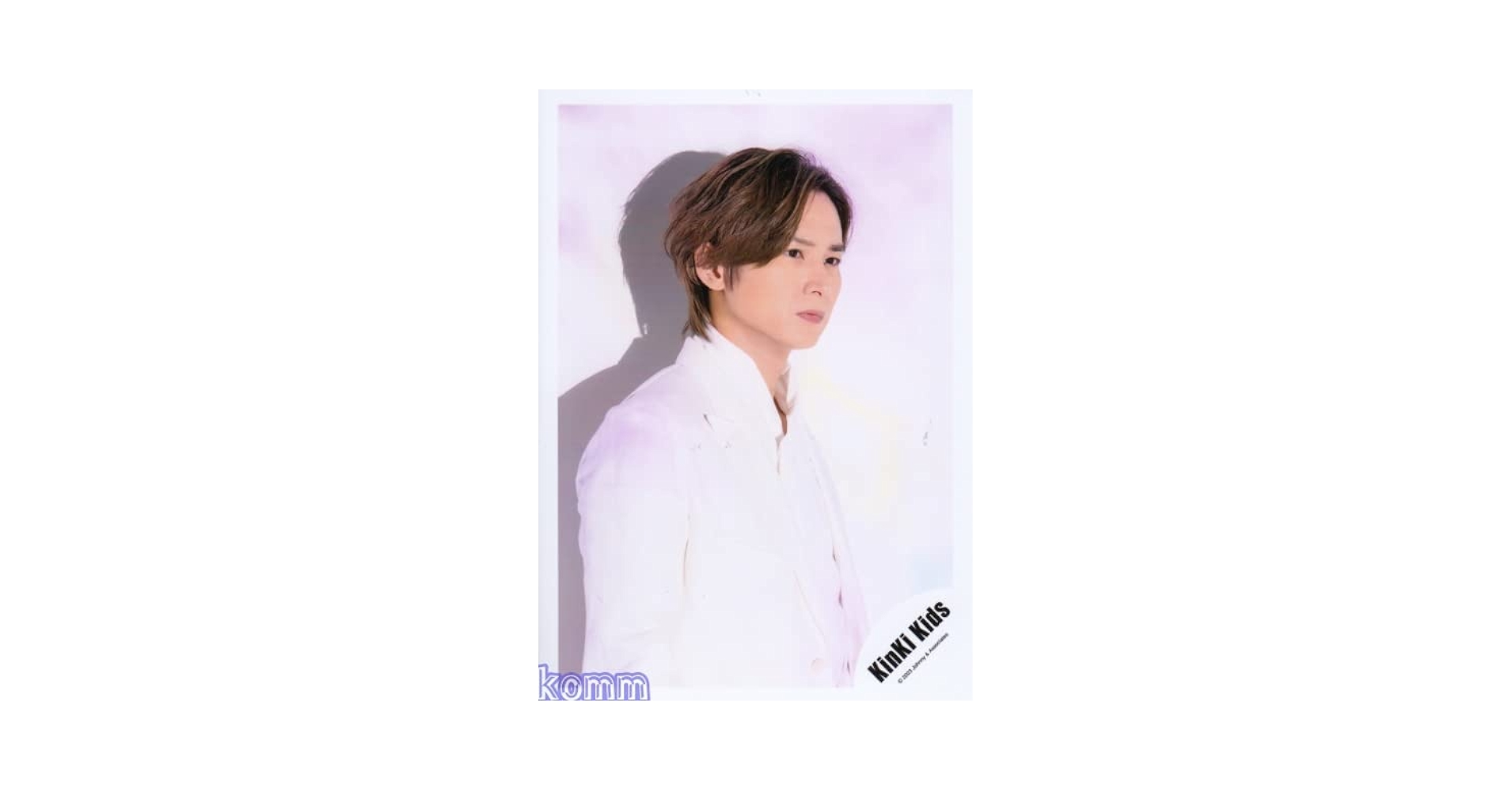 Amazon.co.jp: Kinki Kids 公式生写真（堂本光一）KKK00618